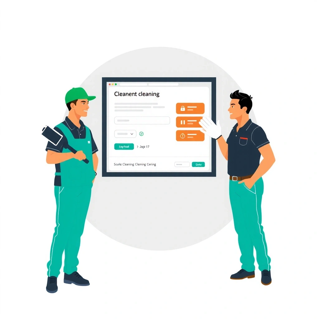 Emergency cleaning team responding to urgent cleaning needs